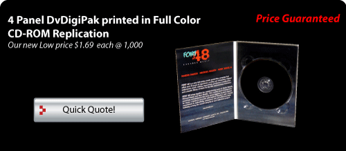 4 Panel DvDigipak Printed in Full Color with cd-rom