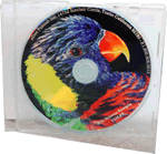 click to enlarge, Slim Line Jewel Case, CD-ROM Replication, Color Silk Screen